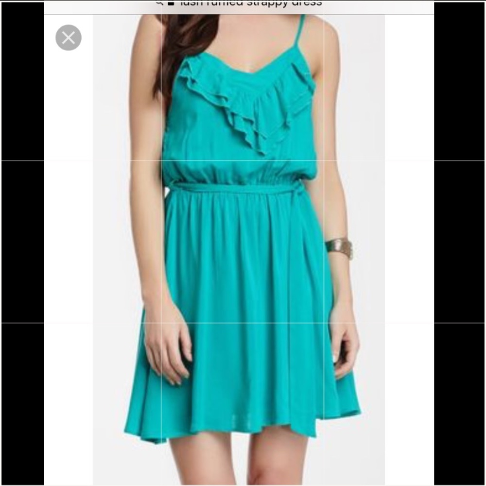 Lush Ruffled Dress